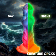 Creature Cocks Aqua-Cock Glow-in-the-Dark Silicone Dildo - cena, srovnání