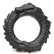 Creature Cocks Black Caiman Silicone Cock Ring - cena, srovnání