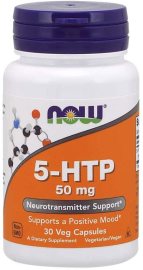 Now Foods 5-HTP 50mg 30tbl