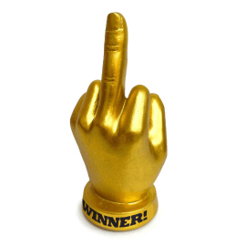 Little Genie Golden F-U Funger Trophy