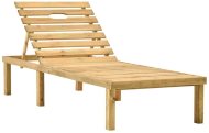 vidaXL Záhradné ležadlo impregnované borovicové drevo 49087 - cena, srovnání