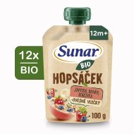 Sunar BIO ovocná kapsička Hopsáček 12x100g - cena, srovnání