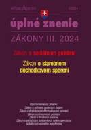 Aktualizácia III/1 2024 - Sociálne poistenie a starobné dôchodkové sporenie - cena, srovnání