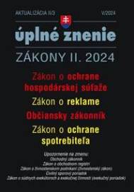 Aktualizácia II/3 2024 - Občiansky zákonník a ochrana spotrebiteľa