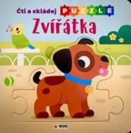 Zvířátka Čti a skládej puzzle - cena, srovnání