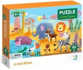 DoDo Puzzle biomy Horko v Afrike 60 dielov