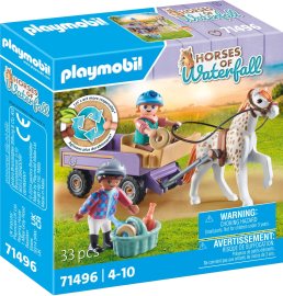 Playmobil 71496 Kočár s poníkom