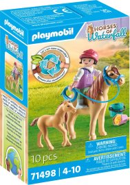 Playmobil 71498 Dieťa s poníkom a žriebätkom