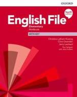 English File Fourth Edition Elementary Workbook with Answer Key - cena, srovnání