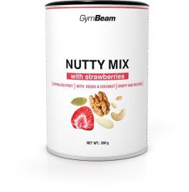 Gymbeam Nutty Mix s jahodami 300g