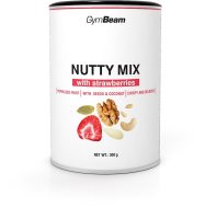 Gymbeam Nutty Mix s jahodami 300g - cena, srovnání