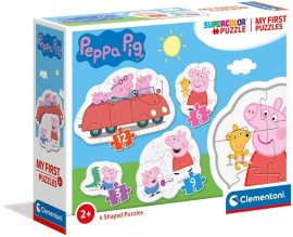 Clementoni Moje prvé puzzle Prasiatko Peppa 4v1