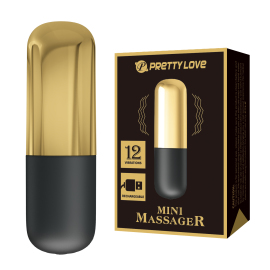 Pretty Love Golden Mini Massager