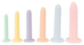 Fetish Collection Six in a Row Dildo Set 6 pcs