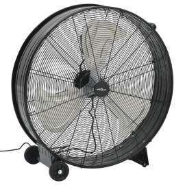 vidaXL Priemyselný bubnový ventilátor 77cm 180W