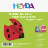 HEYDA Papíry na origami 10x10cm 100ks - cena, srovnání