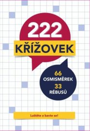 222 křížovek - 66 osmisměrek, 33 rébusů