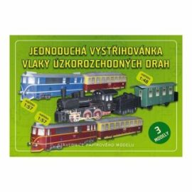 Vlaky úzkorozchodných drah - Jednoduchá vystřihovánka