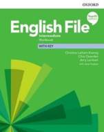 English File Fourth Edition Intermediate Workbook with Answer Key - cena, srovnání