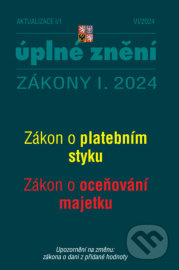 Aktualizace  I/1 Zákon o platebním styku, o oceňování majetku