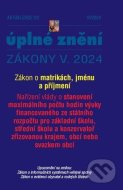 Aktualizace V/2 Zákon o matrikách, jménu a příjmení - cena, srovnání