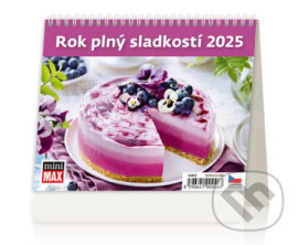 Rok plný sladkostí 2025 - stolní kalendář