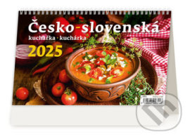 Česko-slovenská kuchařka 2025 - stolní kalendář