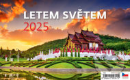 Letem světem 2025 - stolní kalendář - cena, srovnání