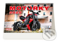 Motorky 2025 - stolní kalendář - cena, srovnání