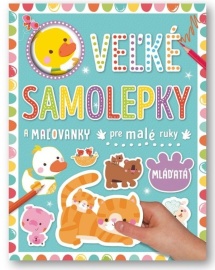 Mláďatá - Veľké samolepky pre malé ruky