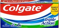 Colgate Triple Action 2x75ml - cena, srovnání