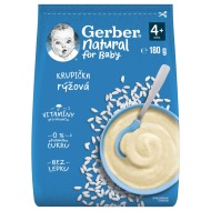 Gerber Natural rýžová krupička 180g - cena, srovnání