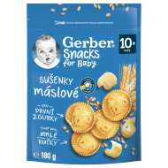 Gerber Snacks for Baby Maslové sušienky 180g - cena, srovnání