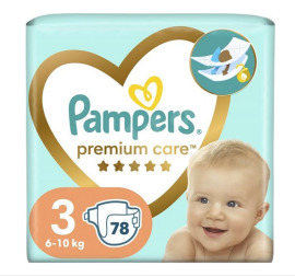 Pampers Premium Care 3 78ks