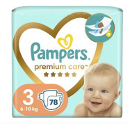 Pampers Premium Care 3 78ks - cena, srovnání