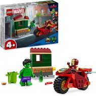 Lego Marvel 76287 Iron Man s motorkou a Hulk - cena, srovnání