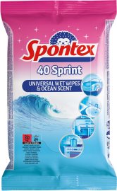 Spontex Fresh Ocean vlhčené obrúsky 40 ks