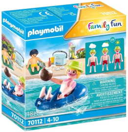 Playmobil Family Fun 70112 Dovolenkár s plávacím kruhom