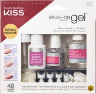 Kiss Brush-On Gel Nail Kit - cena, srovnání