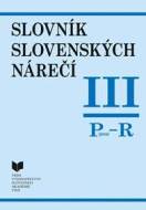 Slovník slovenských nárečí III. /P - R/ - cena, srovnání