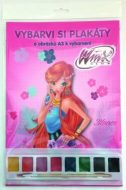 Winx Club - Plakátové omalovánky A3 - cena, srovnání