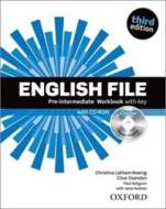 English File Third Edition Pre-intermediate Workbook with Answer Key - cena, srovnání