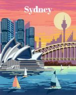 Ravensburger CreArt Trendy mestá: Sydney - cena, srovnání