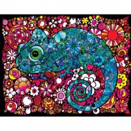 Colorvelvet Zamatový obrázok Chameleón - cena, srovnání