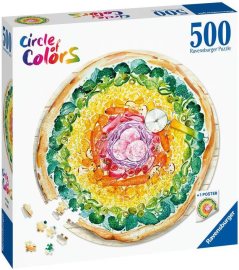 Ravensburger Puzzle 173471 Pizza 500 Dielikov