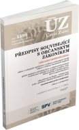 ÚZ 1599 Předpisy související s občanským zákoníkem - cena, srovnání