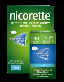 Mcneil Manufacturing Nicorette Mint 4mg 40ks