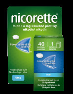 Mcneil Manufacturing Nicorette Mint 4mg 40ks - cena, srovnání