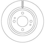 TRW Brzdový kotúč DF6908 2 ks - cena, srovnání