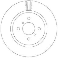 TRW Brzdový kotúč DF6912 2 ks - cena, srovnání